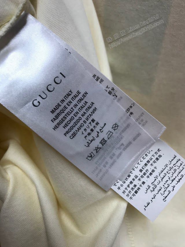 Gucci夏裝短袖 頂級版本 古馳2020新款T恤 男女同款  tzy2459